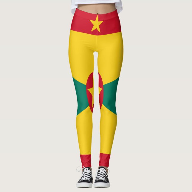 Drapeau du Grenada legging (Devant)
