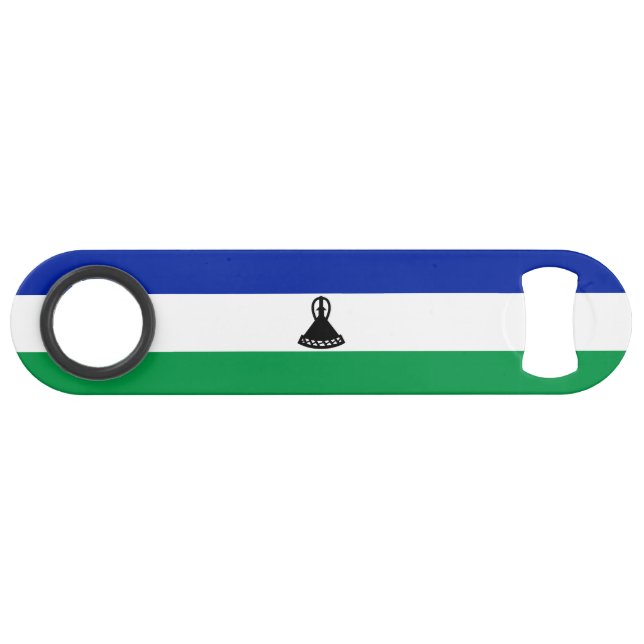 Drapeau du Lesotho (Devant (Horizontal))
