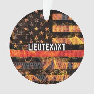 Drapeau du lieutenant-pompier