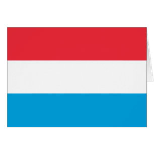 Drapeau du Luxembourg patriotique