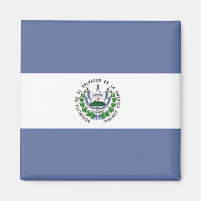 Drapeau du Magnet El Salvador (Devant)