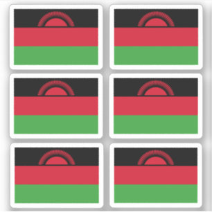 Drapeau du Malawi - collection Sticker