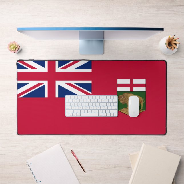 Drapeau du Manitoba - CANADA (Bureau 1)