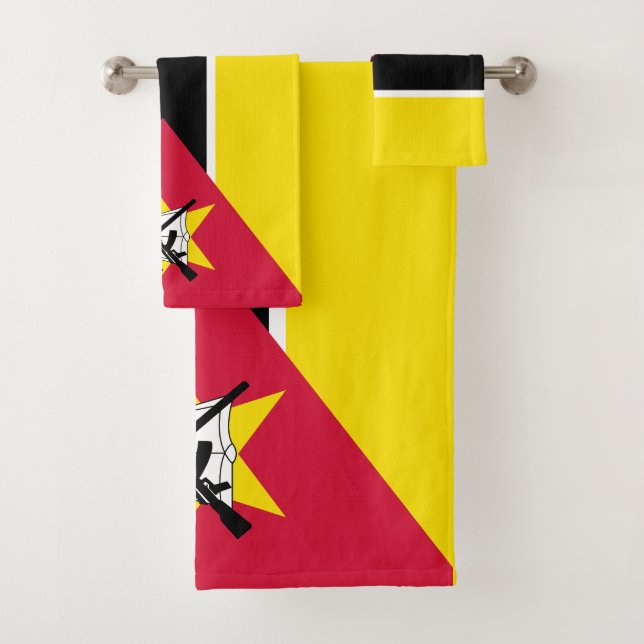 Drapeau du Mozambique (En situation)