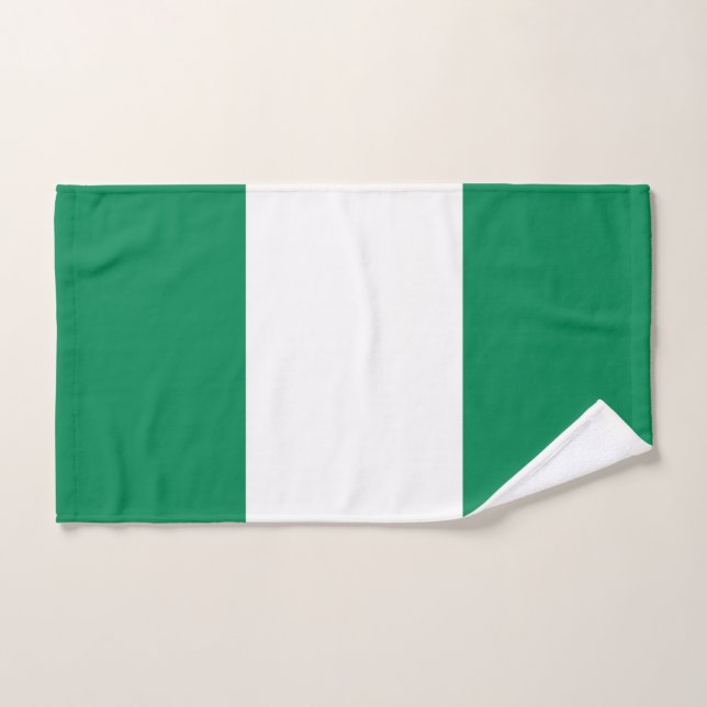 Drapeau du Nigéria (Serviette à main)