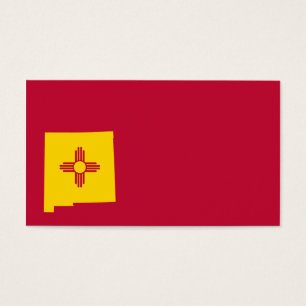 Drapeau du Nouveau-Mexique Carte Forme