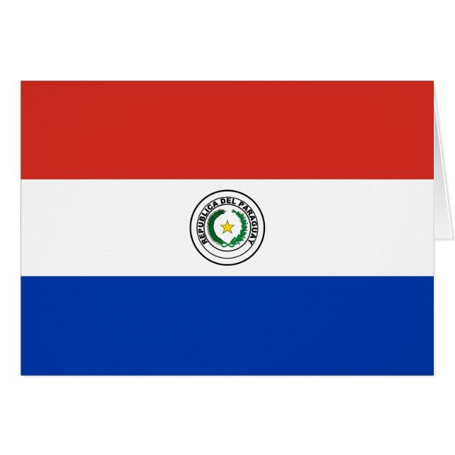 drapeau du Paraguay (Devant horizontal)