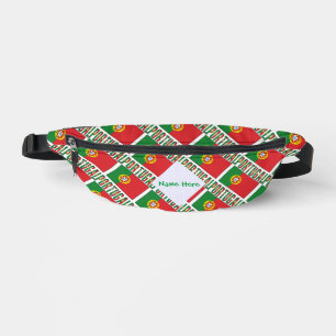 Drapeau du Portugal personnalisé en mosaïque 