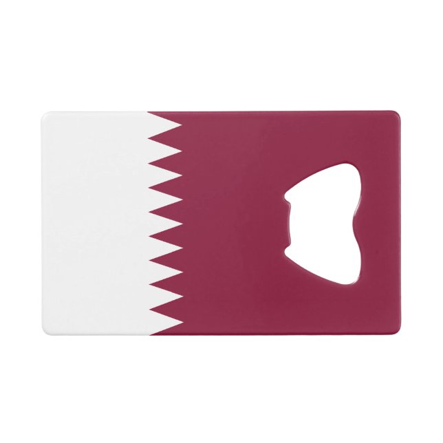 Drapeau du Qatar (Devant (Horizontal))