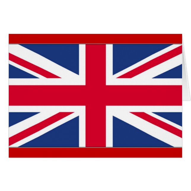 Drapeau du Royaume-Uni (Devant horizontal)