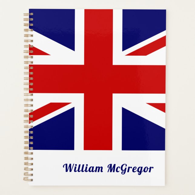 Drapeau du Royaume-Uni / Union Jack Personnalisé (Devant)