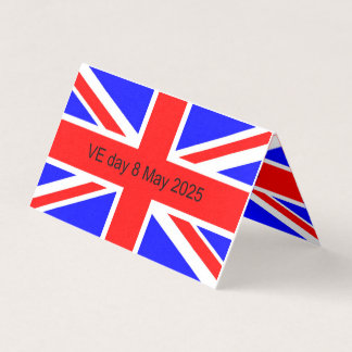 Drapeau du Royaume-Uni VE jour 2025