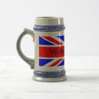 Drapeau du Royaume-Uni VE jour 2025 Mug