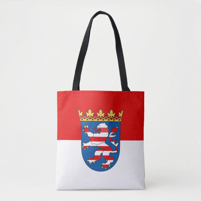 Drapeau du Sac fourre-tout Hesse (Devant)
