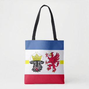 Drapeau du Sac fourre-tout Mecklembourg-Poméranie 