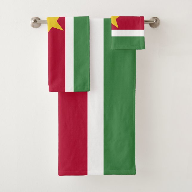 Drapeau du Suriname (En situation)