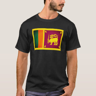 Drapeau du T-shirt Sri Lanka