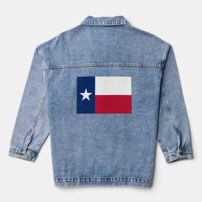 Drapeau du Texas Denim Jacket (Verso)