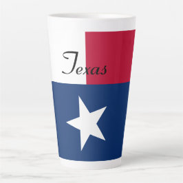 Drapeau du Texas Latte Mug