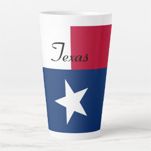 Drapeau du Texas Latte Mug