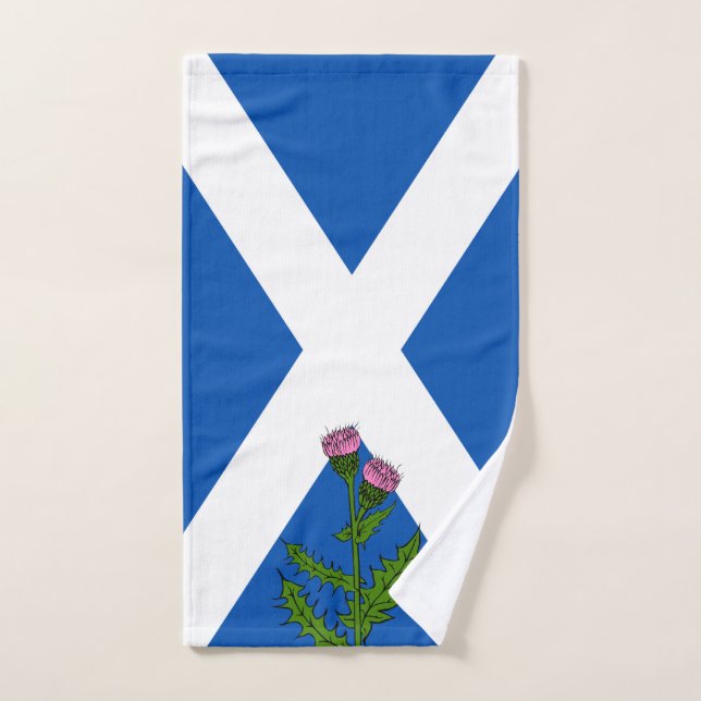 Drapeau écossais (Serviette à main)