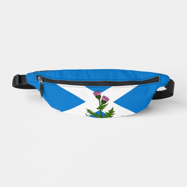 Drapeau écossais et chardon (Recto)