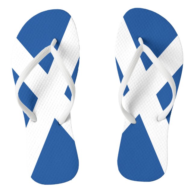 Drapeau écossais tongs de plage pour hommes et fem (Semelle)