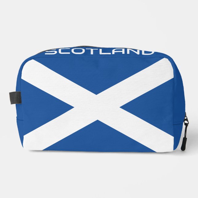 Drapeau écossais trousse de toilette personnalisée (Recto)
