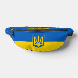 Drapeau et armoiries de l'Ukraine