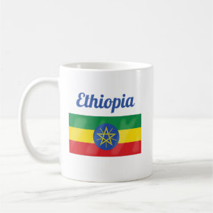 Drapeau éthiopien Mug de café