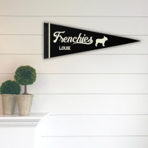 French Retro Script Personnalisé - Noir