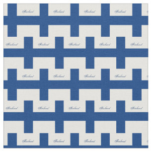 Drapeau finlandais et finlandais Tissu tendance /