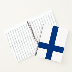Drapeau finlandais (Finlande) Carnet