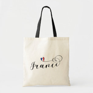 Drapeau français à Coeur, Sac fourre-tout France