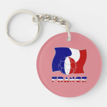 Drapeau français ballon de football