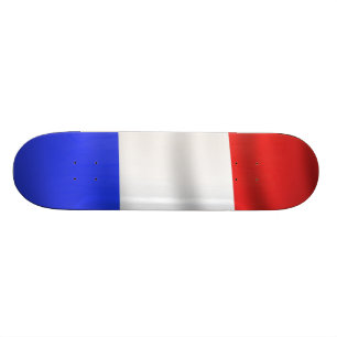Drapeau français pour skateboard