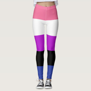 Drapeau Genderfluide Leggings