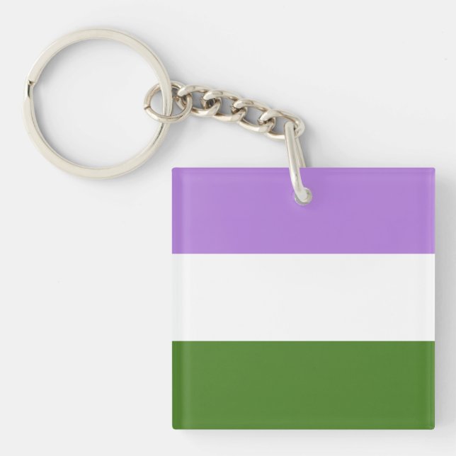 Drapeau Genderqueer (Devant)