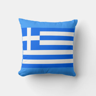 Drapeau grec coussin