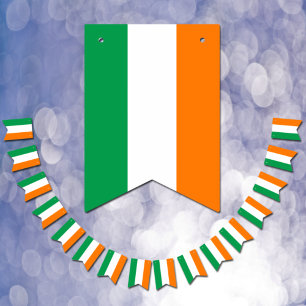 Drapeau irlandais & Parti Irlande Bannières / Mari