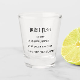 Drapeau irlandais - Verre de détection