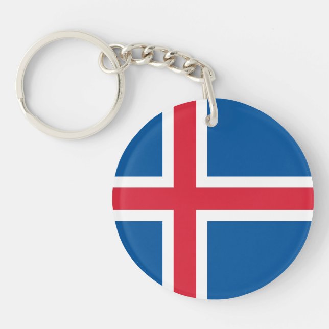 Drapeau Islande (Devant)