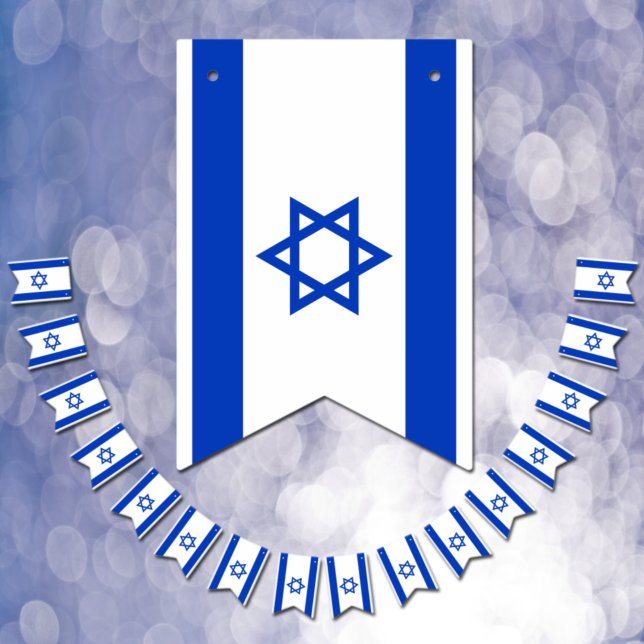 Drapeau Israël & Parti Bannières Israël / Mariages (Créateur téléchargé)