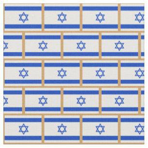 Drapeau israélien et tissu juif / mode israélien
