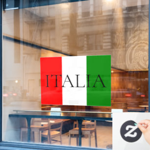 Drapeau italien panneau Italia