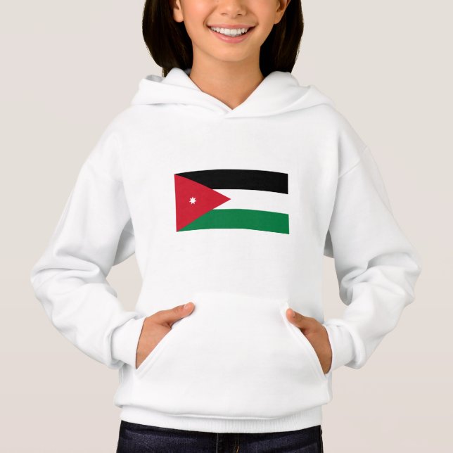 Drapeau Jordanie (Devant)