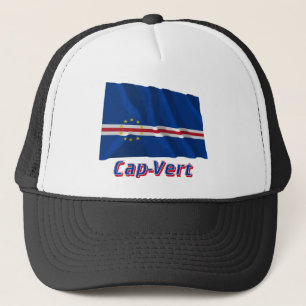 Drapeau Kappe-Vert Avec le Nom en français Truckerkappe
