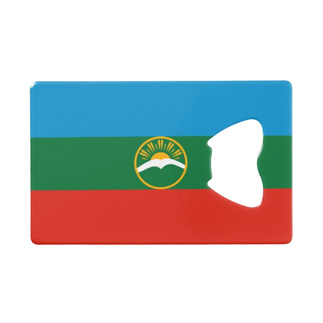 Drapeau Karachay Cherkessia (Devant (Horizontal))
