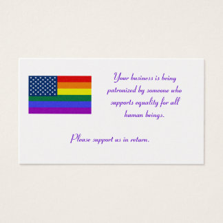 Drapeau LGBT, Votre entreprise est parrainée par..