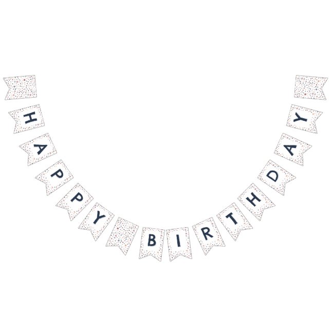 Drapeau marcus Confetti Aquarelle points de Buntin (Tout)